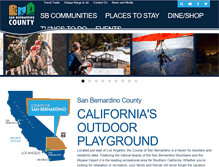 Tablet Screenshot of californiaoutdoorplayground.com